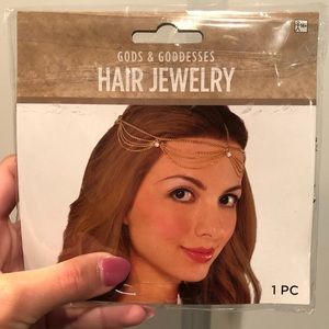 Greek goddess head piece adjustable